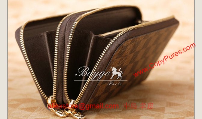 ルイヴィトン2013年ダミエグラフィット　長財布　N62732H